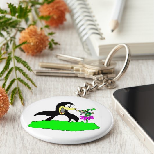 Penguin and Leprechaun Schlüsselanhänger (Seite)