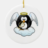 Penguin Angel Keramik Ornament (Hinten)