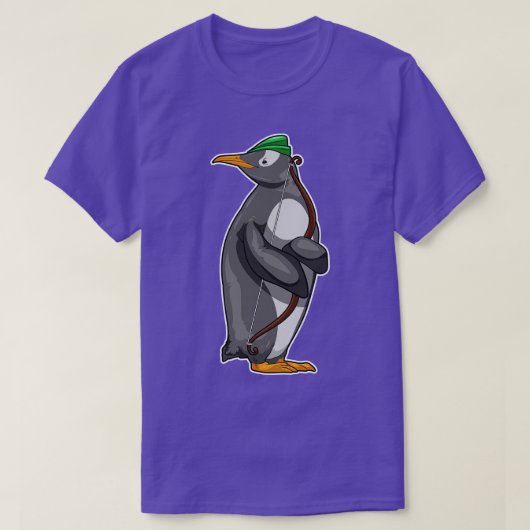 Penguin Archer Bow T-Shirt (Design vorne)