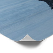 Penguin Arctic Birthday Dusche Party Liebe Destina Poster (Ecke)