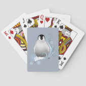 Penguin Art Nouveau Schneeflocken Spielkarten (Rückseite)