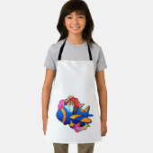 Penguin as Pilot with Plane Schürze (Insitu)