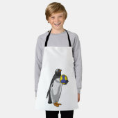 Penguin at Handball Sports Schürze (Getragen)
