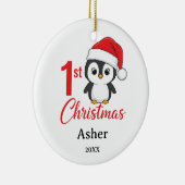 Penguin Baby 1st Christmas Ornament (Rechts)
