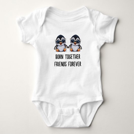 Penguin Baby Bodysuit Baby Strampler (Vorderseite)
