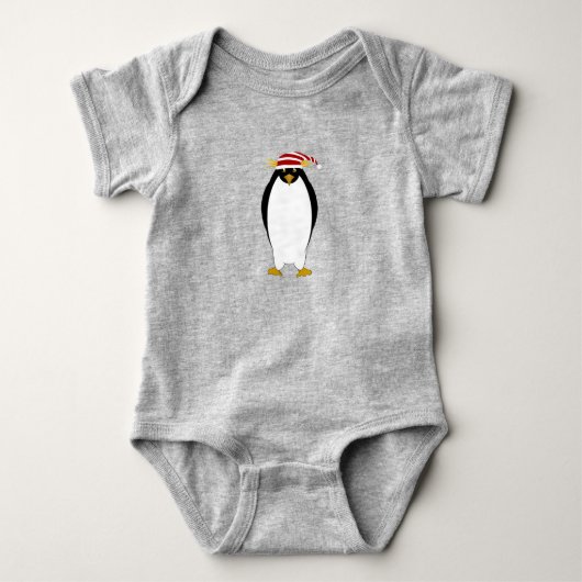 Penguin Baby Bodysuit Strampler (Vorderseite)