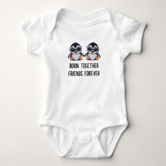 Penguin Baby Bodysuit Strampler