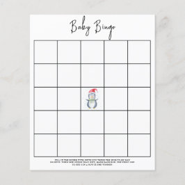 Penguin - Baby Dusche Bingo Spiel