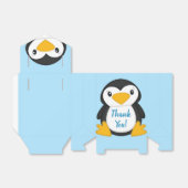 Penguin Baby Dusche Blue Geschenkschachtel (Ungefaltet)