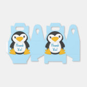 Penguin Baby Dusche Blue Geschenkschachtel (Ungefaltet)