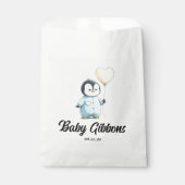 Penguin Baby Dusche Napkins Geschenktütchen (Vorderseite)