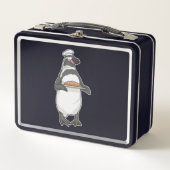 Penguin Baker Brot Metall Brotdose (Vorderseite)