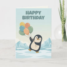 Penguin-Ballon-Geburtstag | Individueller Kinderge