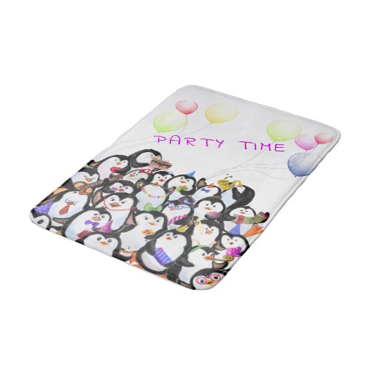 Penguin Bath Mat Badematte (Schrägansicht)
