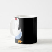 Penguin Belly Men Women Kids Penguin Costume  Kaffeetasse (Vorderseite Links)
