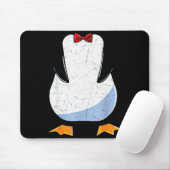 Penguin Belly Men Women Kids Penguin Costume Mousepad (Mit Mouse)