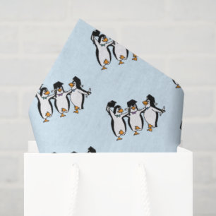 Penguin Best Friends Abschluss Seidenpapier