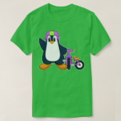 Penguin Bicycle T-Shirt (Design vorne)