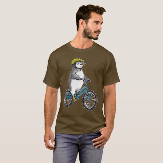 Penguin Bicycle T-Shirt (Vorne ganz)