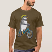 Penguin Bicycle T-Shirt (Vorderseite)