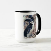 Penguin Bird Süße Tier Schwarz-weißes Wasser Tasse (VorderseiteRechts)