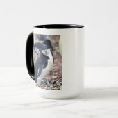 Penguin Bird Süße Tier Schwarz-weißes Wasser Tasse (Vorderseite Links)