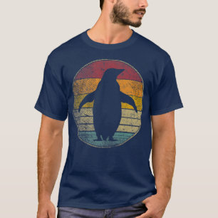 Penguin Bird Vintag störte Retro 70er 80er 90s T-Shirt