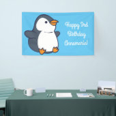 Penguin Birthday Party Banner (Messeveranstaltung)