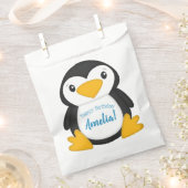 Penguin Birthday Party Geschenktütchen (Ausgeschnitten)
