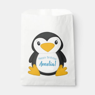 Penguin Birthday Party Geschenktütchen