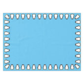 Penguin Birthday Party Tischdecke (Vorderseite (Horizontal))