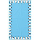 Penguin Birthday Party Tischdecke (Vorderseite)