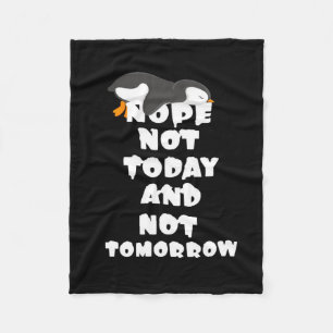 Penguin Blanket   Pinguin Lover Blanket  Fleecedecke