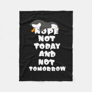 Penguin Blanket | Pinguin Lover Blanket  Fleecedecke