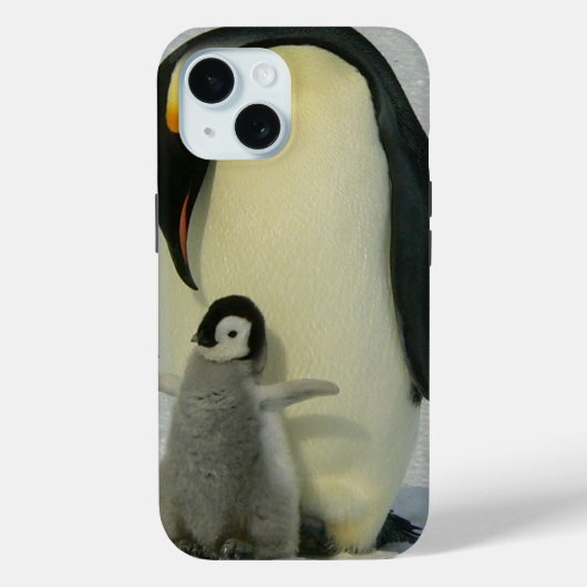 Penguin Blick auf Kick Case-Mate iPhone Hülle (Rückseite)