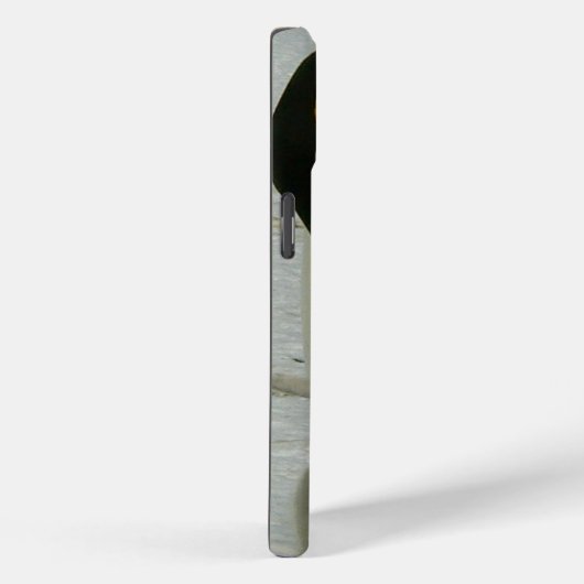 Penguin Blick auf Kick Case-Mate iPhone Hülle (Rückseite / Rechts)