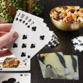 Penguin Blick auf Kick Spielkarten (In Situ)