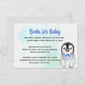 Penguin Books for Baby Card Boy Begleitkarte (Vorne/Hinten)