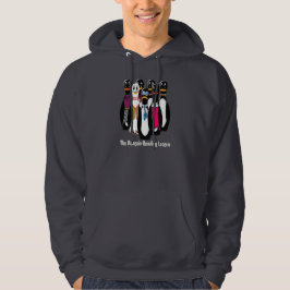 Penguin Bowling League (Adult Hoodie) Hoodie