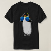 Penguin Boxer Boxhandschuhe T-Shirt (Design vorne)