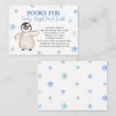 Penguin Bücher für Baby, Schneeflocken bringen Buc Begleitkarte (Vorne/Hinten)