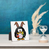 PENGUIN BUNNY "HAPPY EASTER" FOTOPLATTE (InSitu)