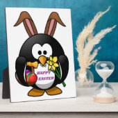 PENGUIN BUNNY "HAPPY EASTER" FOTOPLATTE (Seite)