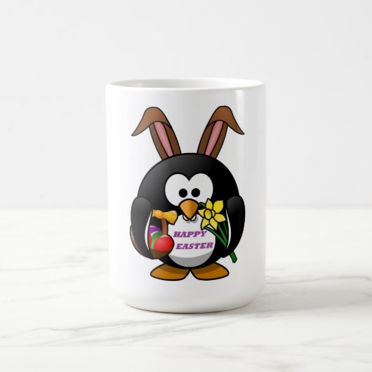 PENGUIN BUNNY "HAPPY EASTER" KAFFEETASSE (Mittel)