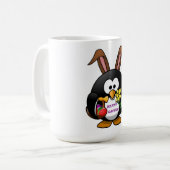 PENGUIN BUNNY "HAPPY EASTER" KAFFEETASSE (Vorderseite Links)