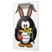 PENGUIN BUNNY "HAPPY EASTER" KLEMMBRETT (Links)