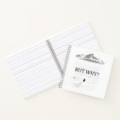 Penguin But Why Mountains  Notizblock (Innenseite)