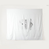 Penguin But Why Mountains  Wandteppich (Vorderseite (Horizontal))