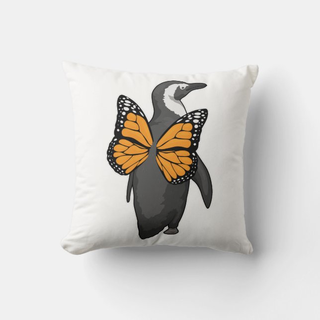 Penguin Butterfly Flügel Kissen (Vorderseite)