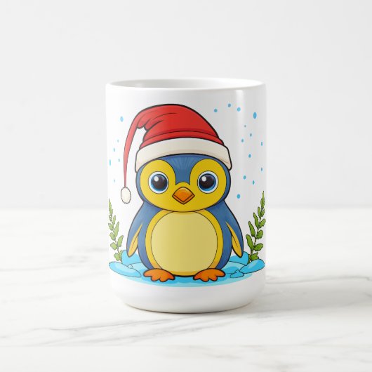 Penguin Cheer Holiday Kaffeetasse (Mittel)